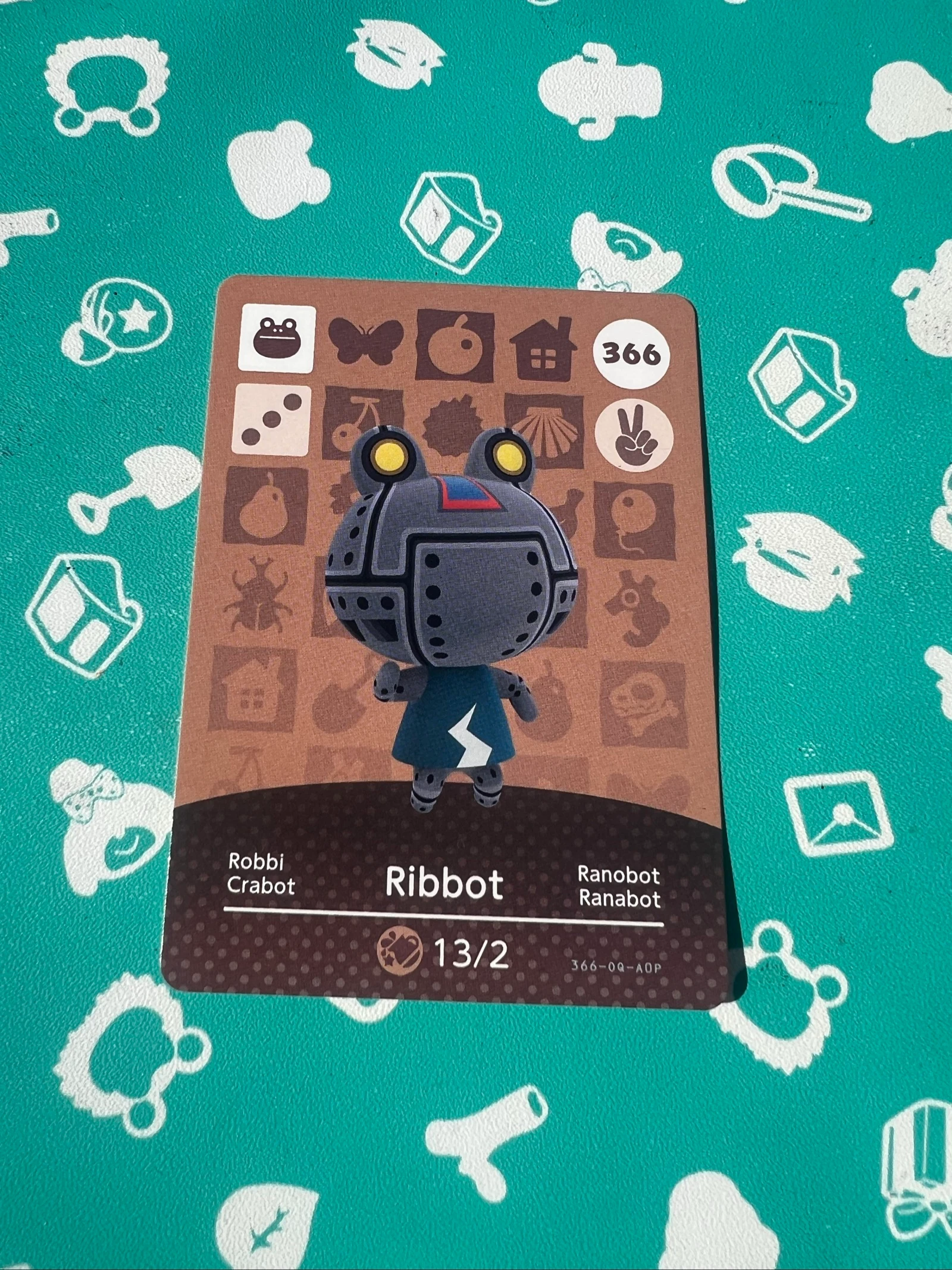 Carte amiibo de Crabot 356